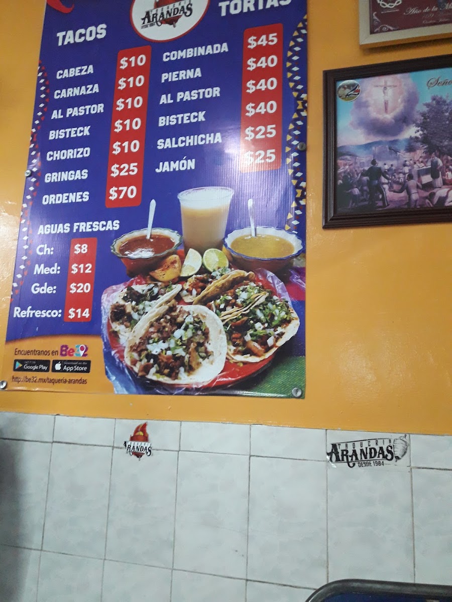 Loncheria Arandas Menu - Image 2